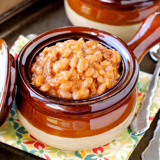 Slow Cooker Baked Beans - Recipe photo by thatssomegoodcookin