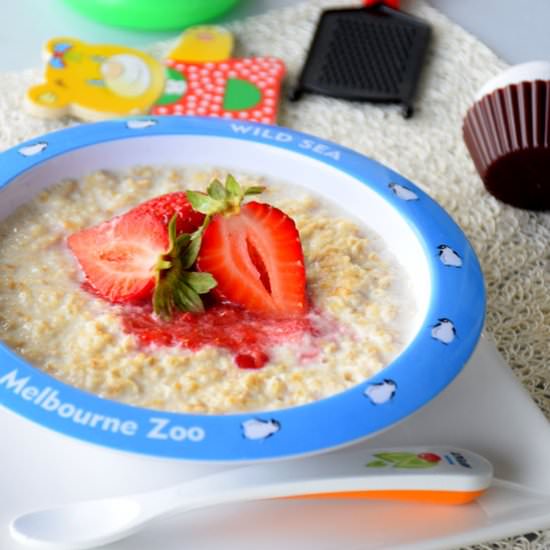 Fruity Porridge - Recipe photo by Eat as you Like
