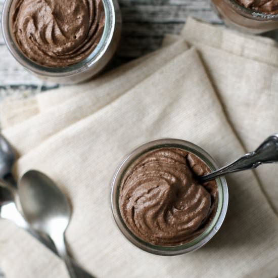 Creamy, Dairy-Free Chocolate Mousse - Recipe photo by Naturally Loriel