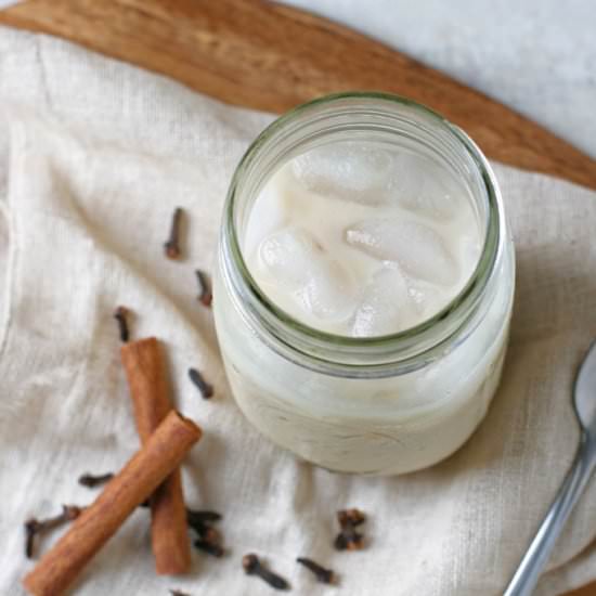 Iced Maple Chai Tea Latte - Recipe photo by Naturally Loriel