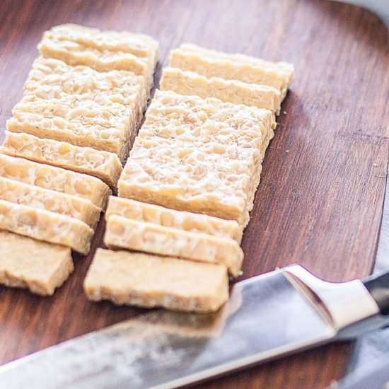 Maple Miso Tempeh - Recipe photo by ourfreshkitchen