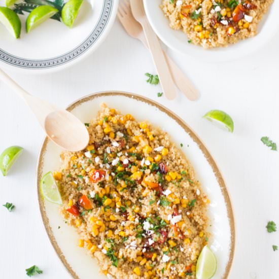 Quinoa and Corn Salad - Recipe photo by jessicainthekitchen