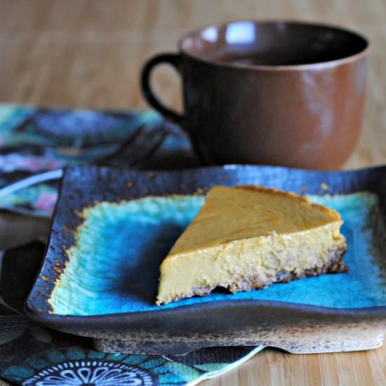 Kabocha Squash Cheesecake - Recipe photo by TheBlenderist
