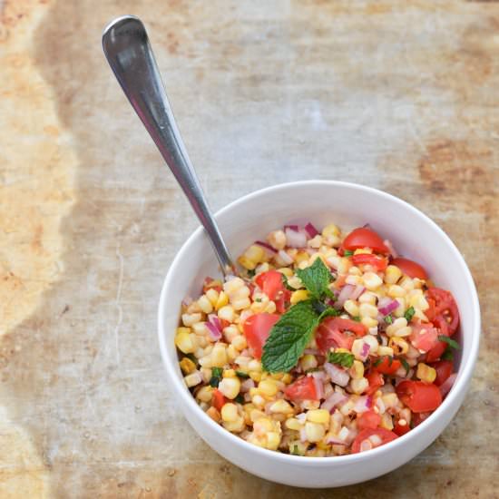 Corn and Tomato Summer Salad - Recipe photo by culinarymamas