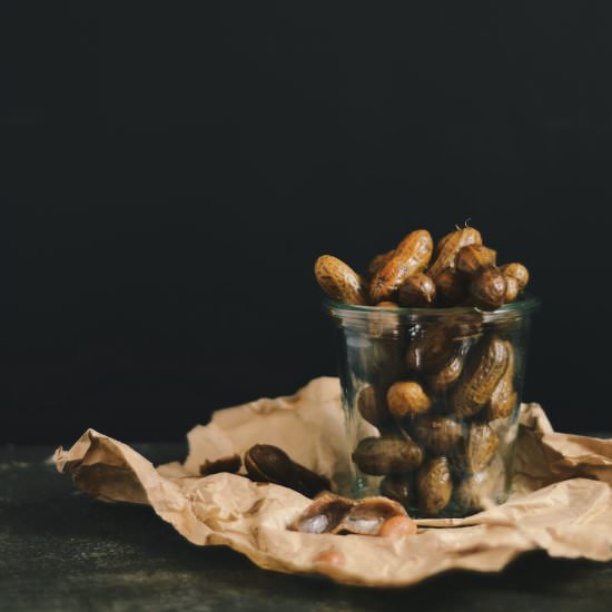 Boiled Peanuts with Garam Masala - Recipe photo by abrowntable