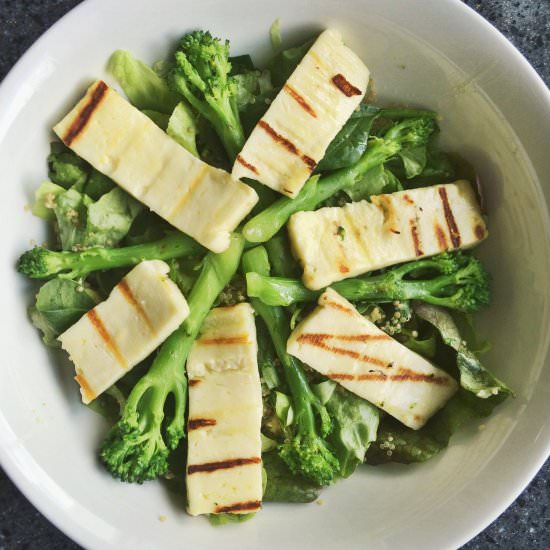 Grilled Halloumi Salad - Recipe photo by Jas1092