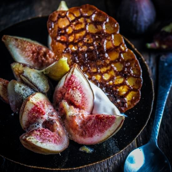 Honey Baked Figs - Recipe photo by kitchendoor