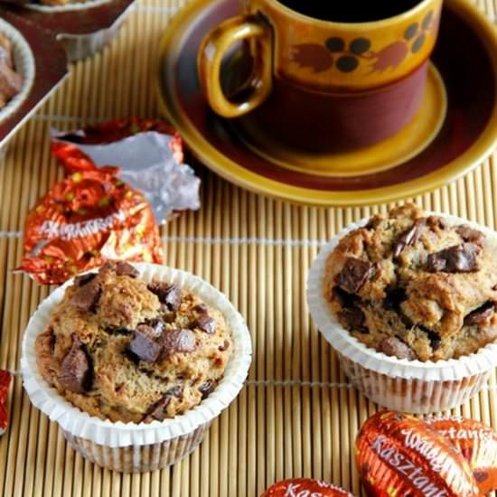 Kasztanki Muffins - Recipe photo by Montka