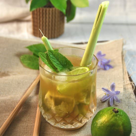 Lemon Grass Mojito - Recipe photo by tangerinezest