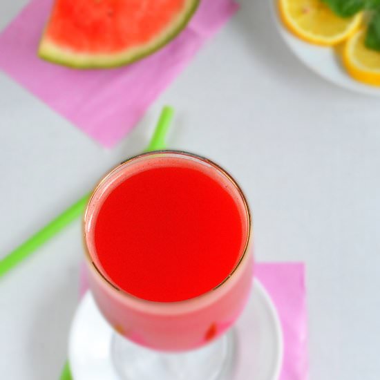 Watermelon Punch - Recipe photo by SonysKitchen