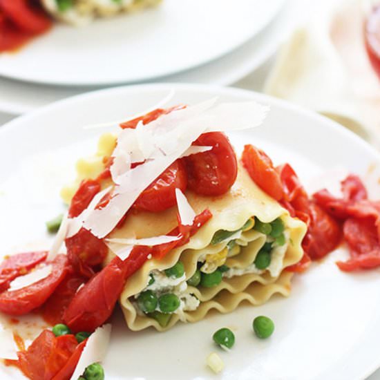 Veggie Lasagna Rolls - Recipe photo by cookingforkeeps