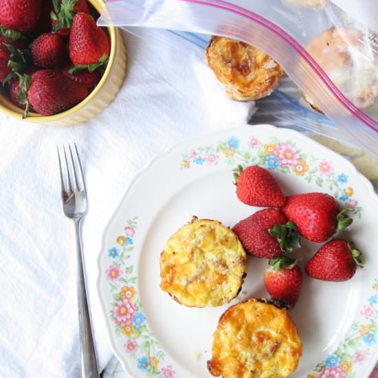 Freezer Friendly Mini Quiche - Recipe photo by homemadeginger