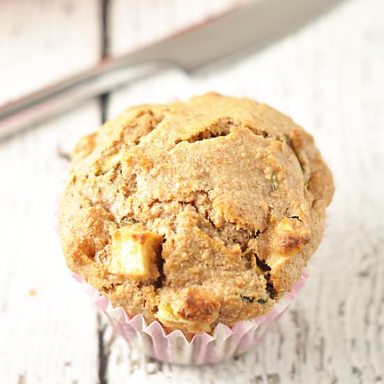 Whole Wheat Apple Cinnamon Muffin - Recipe photo by caseyjadehill