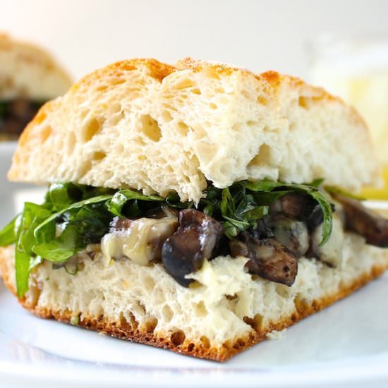 Portobello Mushroom Sandwiches - Recipe photo by LocalSavour