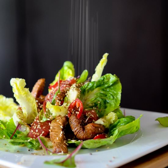 Thai Salad with Turkey - Recipe photo by bazyliaczywanilia