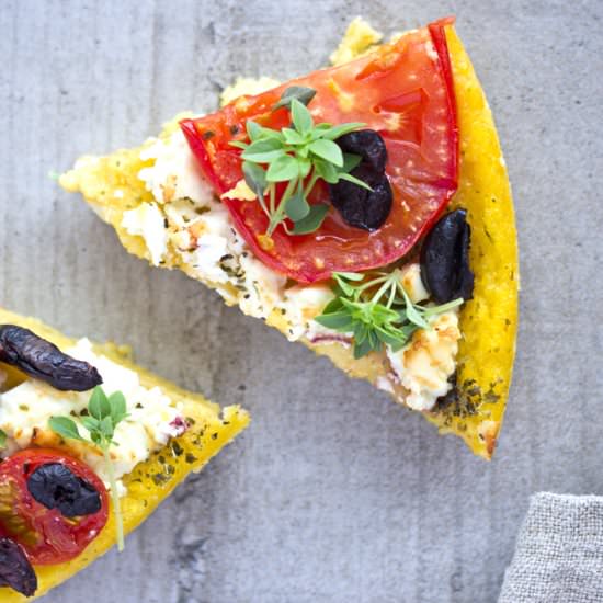 Polenta Pie - Recipe photo by Can Caramelo