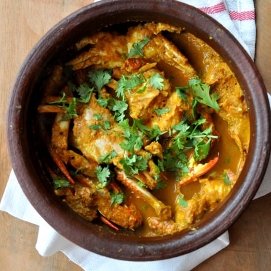 Kerala Crab Curry and Stringhoppers - Recipe photo by neeludxb