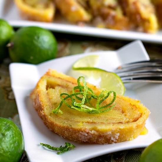 Key Lime Torte - Recipe photo by a family feast