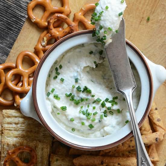 Healthy Cottage Cheese Crema - Recipe photo by AnEdibleMosaic