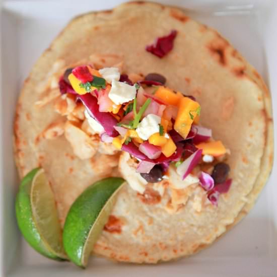 Fish Tacos with Mango Salsa - Recipe photo by kojodesigns