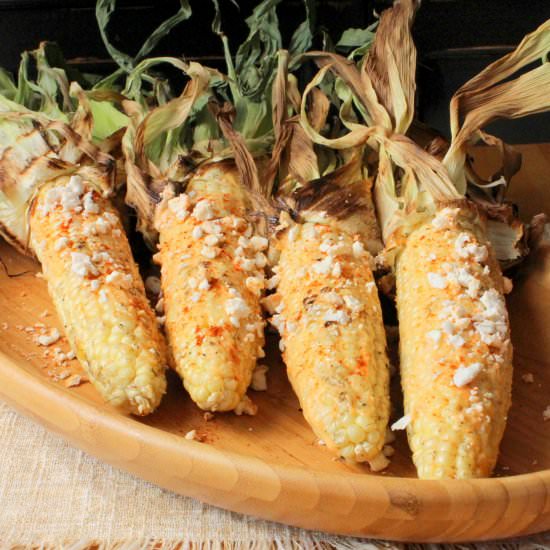 Grilled Corn on the Cob - Recipe photo by HowToFeedaLoon