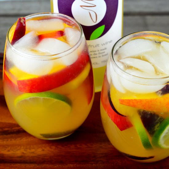 Passion Fruit Sangria - Recipe photo by joyofkosher