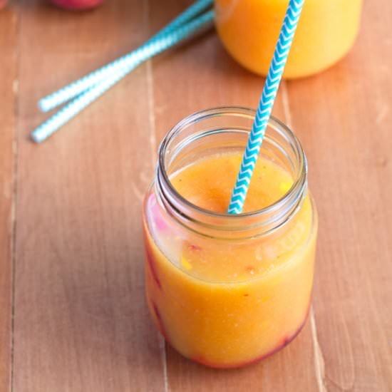 Peach Mango Lemonade - Recipe photo by subscriptionmaven