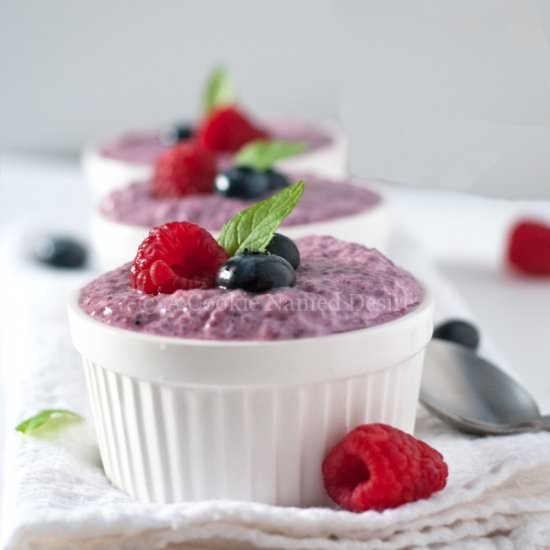 Vegan Summer Berry Pudding - Recipe photo by subscriptionmaven