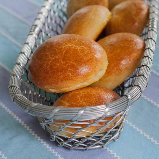 Brioche Hamburger Buns - Recipe photo by flourarrangements