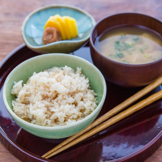 Giniger Rice - Recipe photo by Just One Cookbook