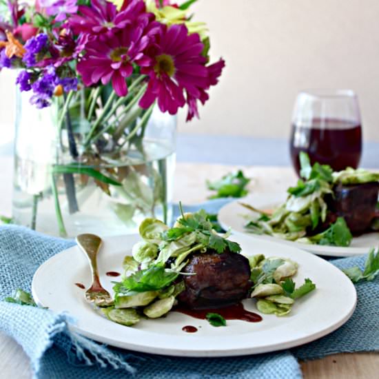 Sous Vide Short Ribs - Recipe photo by WhatJewWannaEat