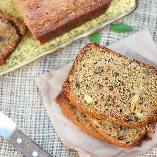 Pineapple Zucchini Bread - Recipe photo by Mighty Mrs