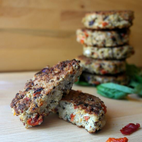 Gluten-Free Tuna Quinoa Patties - Recipe photo by thienkim