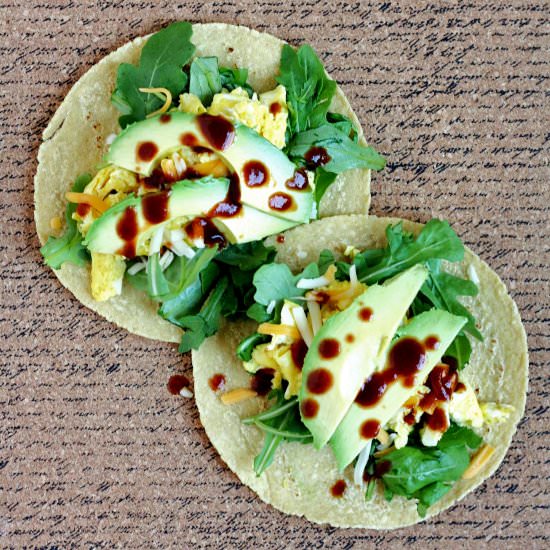 6-ingredient Breakfast Tacos - Recipe photo by Caits Plate