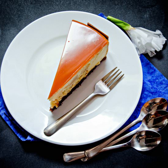 Spiced Caramel Entremet - Recipe photo by PastryWorkshop