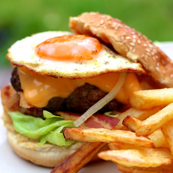 Burger and Fries Day - Recipe photo by oliviacooksinholland