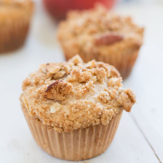 Peach Muffins - Recipe photo by Delights of Culinaria