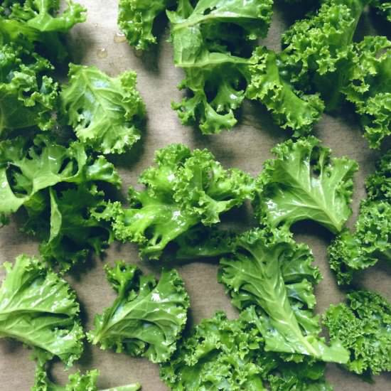 Quick Kale Chips - Recipe photo by vermodern