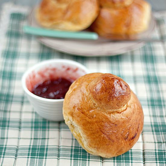 Brioche in Sicily - Recipe photo by La Cuoca dentro