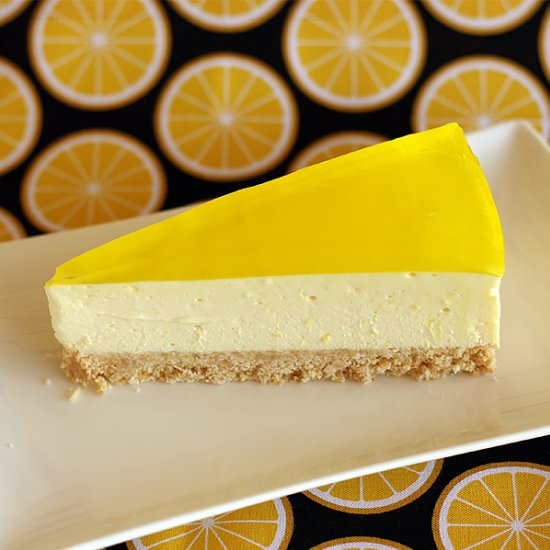 Chilled Lemon Cheesecake - Recipe photo by thingsforboys
