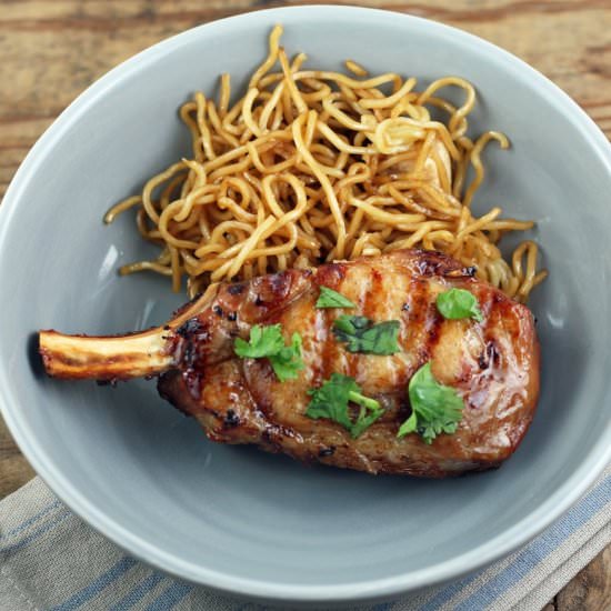 Grilled Vietnamese Pork Chops - Recipe photo by adoring-kitchen