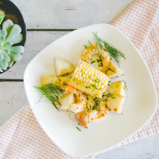 Easy New England Shrimp Bake - Recipe photo by TiffanyBee