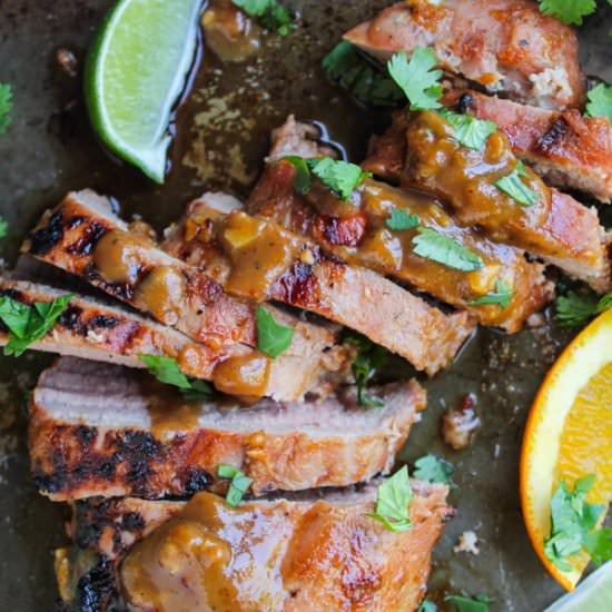 Pork Tenderloin with Asian Sauce - Recipe photo by The Food Charlatan