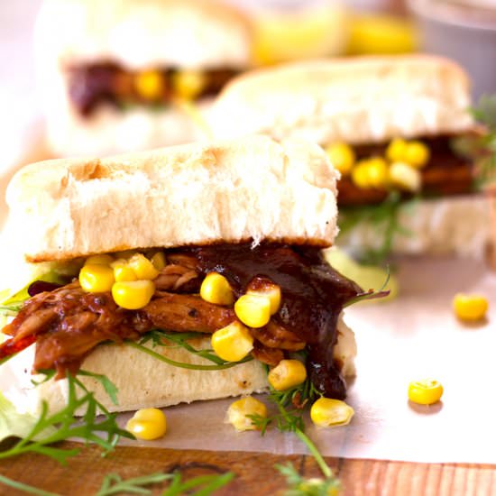 Barbecue Pork Sliders - Recipe photo by Aninas Recipes