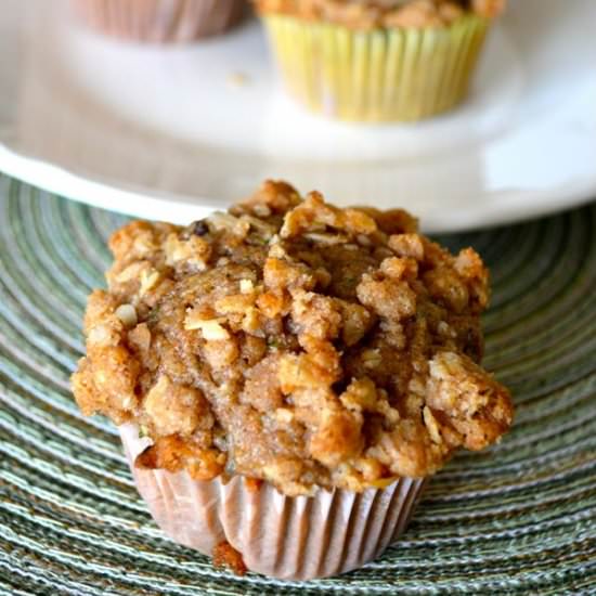 Zucchini Chocolate Chip Muffins - Recipe photo by badgerkitchen