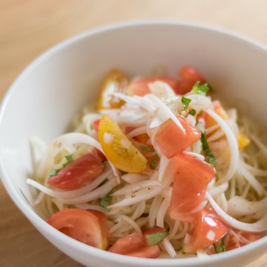 Summer Tomato Pasta Salad - Recipe photo by purehozho1