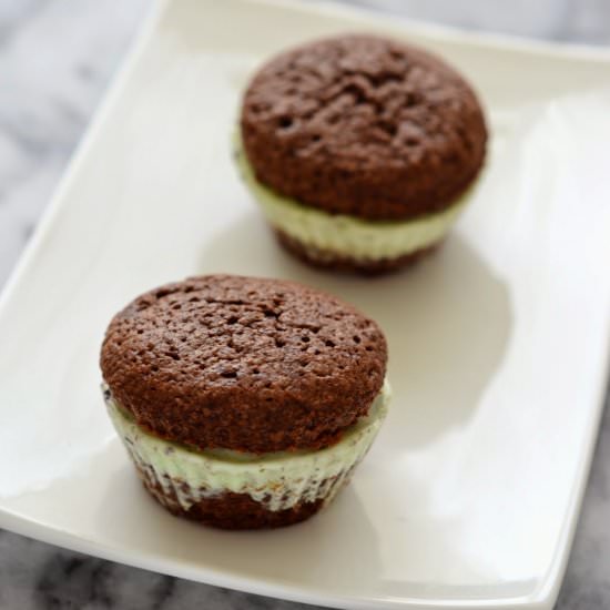 Easy Brownie Ice Cream Sandwiches - Recipe photo by i-heart-baking