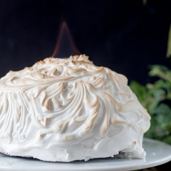 Baked Alaska - Recipe photo by cookiesorbiscuits