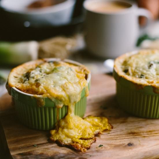 Kale & Leek Quitatta - Recipe photo by Jackielyn Powell