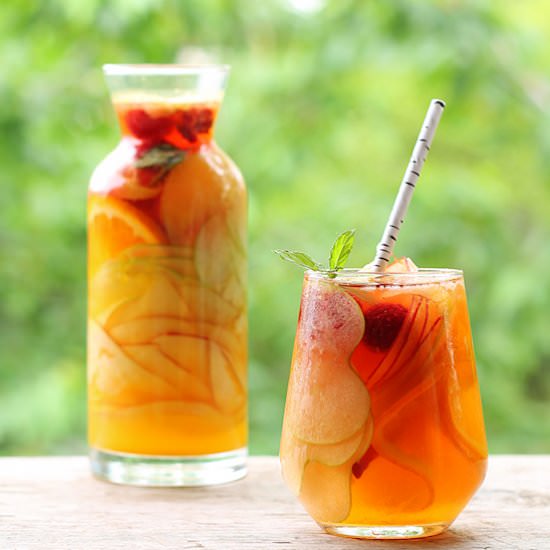 Hard Cider Sangria - Recipe photo by sogoodblog